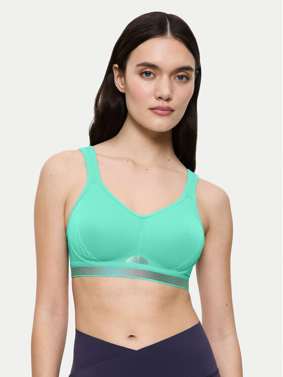Triumph Biustonosz sportowy Triaction Cardio Flow 10205923 Zielony