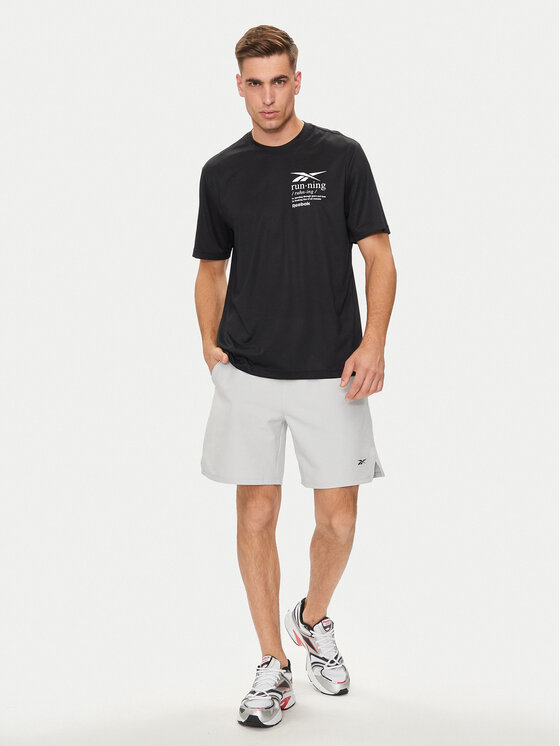 Reebok Reebok Szorty sportowe Strength 100075594 Szary Regular Fit