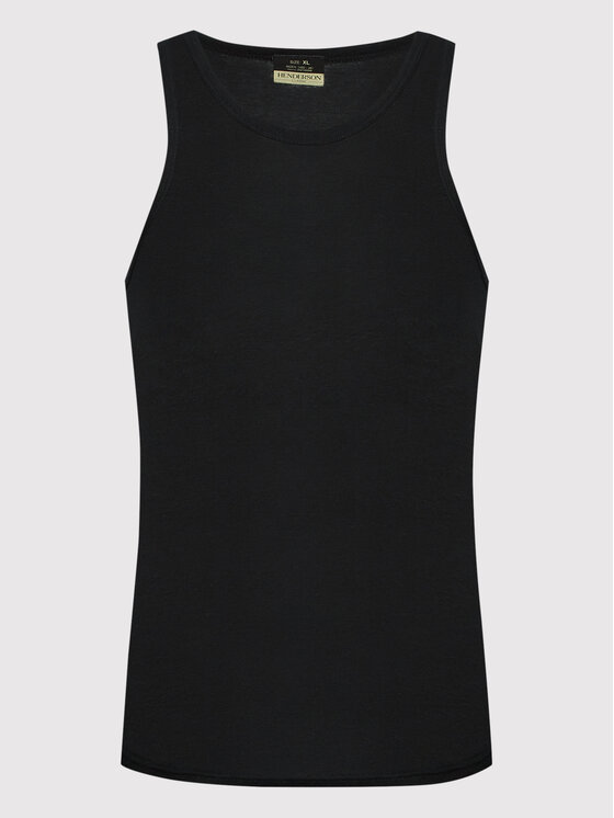 Henderson Henderson Unterhemd 1480 Schwarz Regular Fit