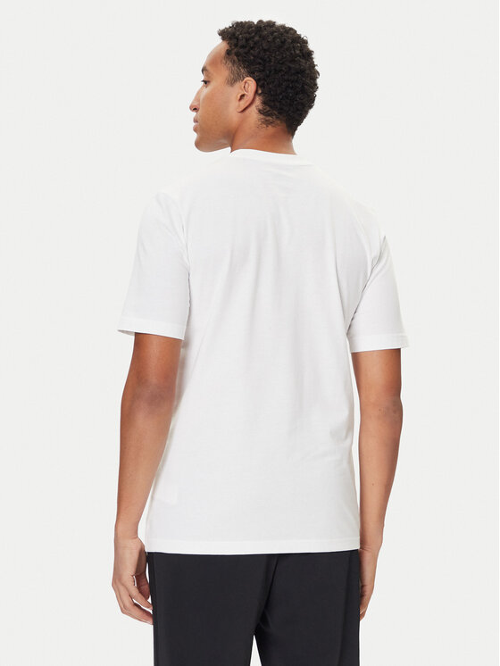adidas adidas T-Shirt 3-Stripes Lights Giftbox Graphic JV8439 Λευκό Regular Fit