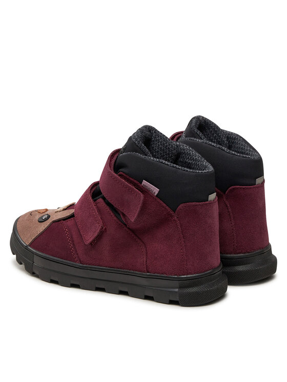 Mrugała Mrugała Schnürschuhe Andy 6380/4-55 Dunkelrot