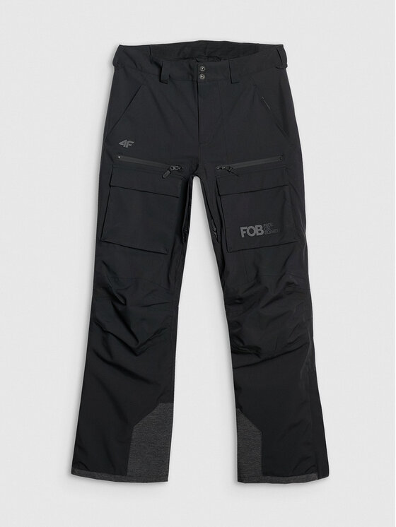 4F 4F Spodnie snowboardowe FOB Czarny Regular Fit