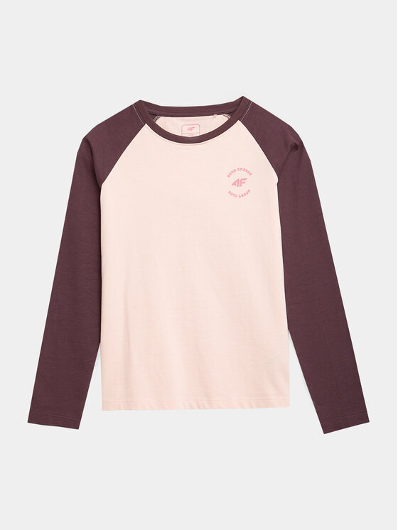 4F 4F Блузка 4FJAW23TLONF143 Фіолетовий Regular Fit