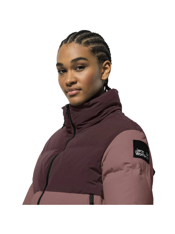 Jack Wolfskin Jack Wolfskin Giacca di transizione Alex Down Jkt W Marrone Regular Fit