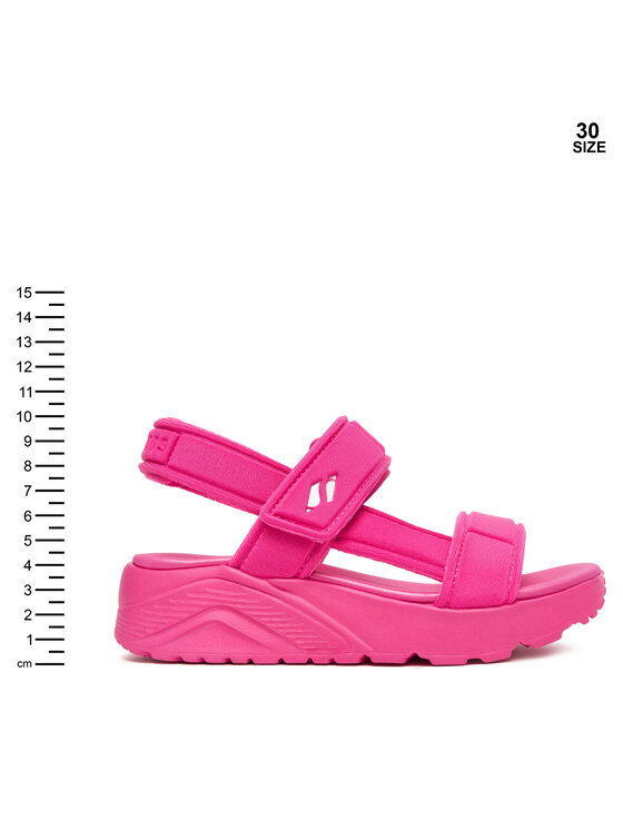 Skechers Skechers Sandały Uno Lite Sandal-Sunny Stand 310372L/HTPK Różowy