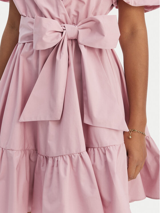 Fracomina Fracomina Abito da cocktail FY26SD1037W40001 Rosa Regular Fit