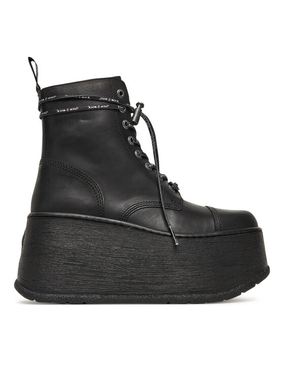 NEW ROCK NEW ROCK Stiefeletten M-WALL083CCT-C2 Schwarz