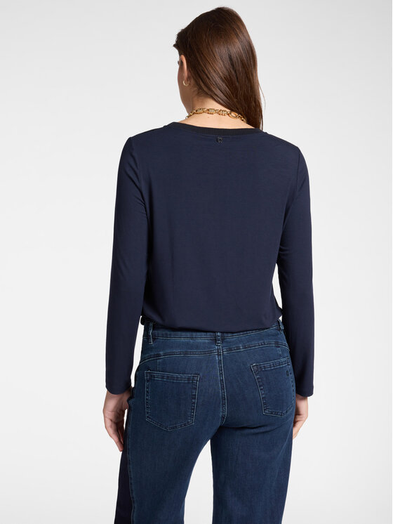 Elena Mirò Elena Mirò T-shirt G126Z300334N034 Blu Regular Fit