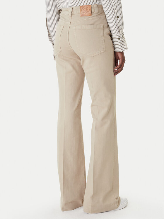 Marella Marella Džínsy Esodo 2613131034 Béžová Flare Fit
