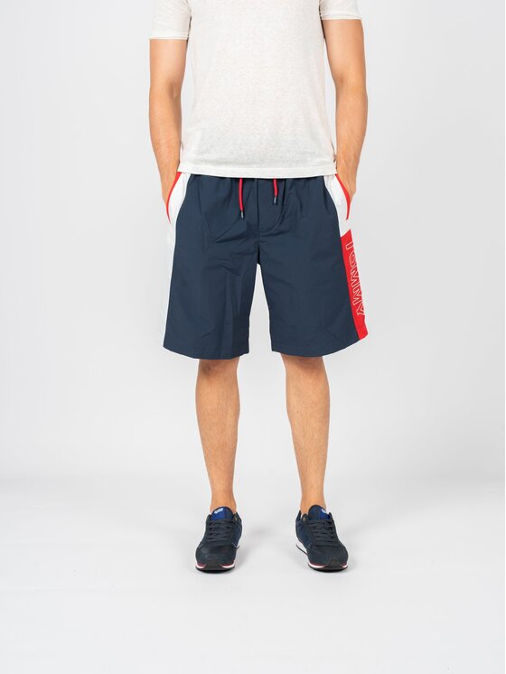 Tommy Hilfiger Tommy Hilfiger Šortky DM0DM13220 Bílá Regular Fit