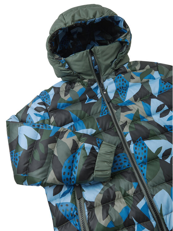 Reima Reima Пухено яке Finnoo 5100252A Зелен Regular Fit