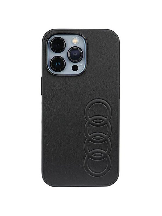 Etui na telefon Audi, Czarne, iPhone 13 Pro
