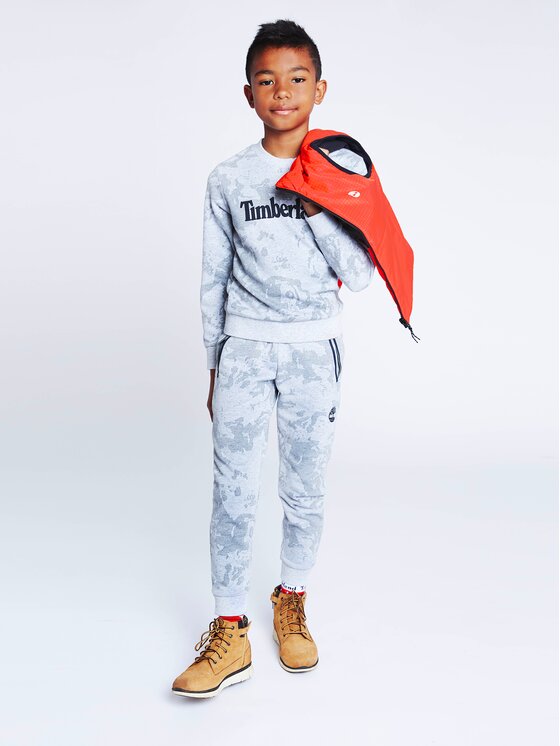 Timberland Bluză T25U10 D Gri Regular Fit