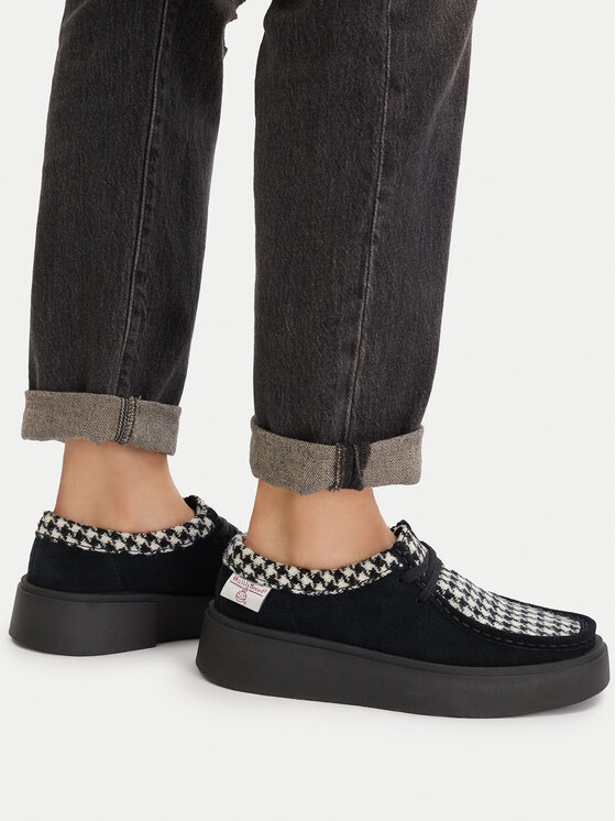 Clarks Clarks Pusbačiai Torview W 26184945 Juoda