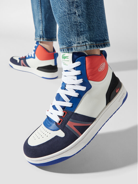 Lacoste Lacoste Sneakersy L001 Mid 123 1 Sma 745SMA0027042 Biela