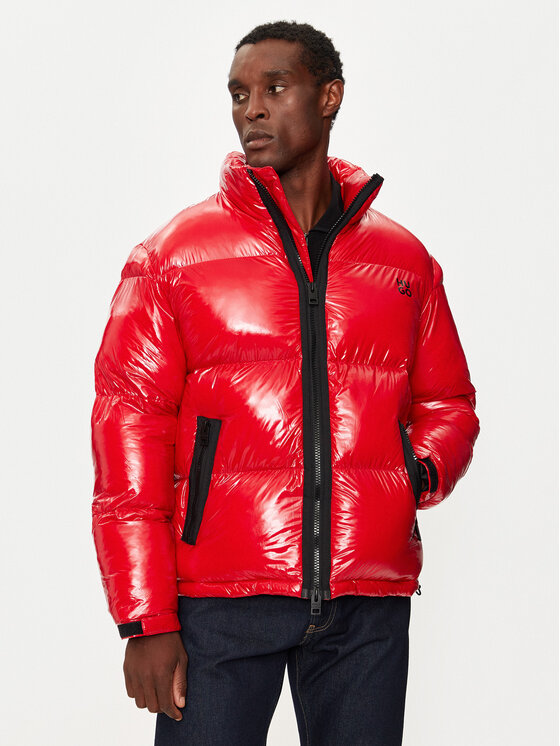 HUGO HUGO Giubbotto invernale Biron2441 50523206 Rosso Slim Fit