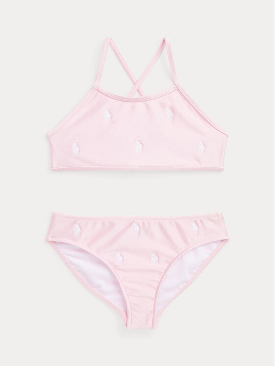 Maillot de bain ralph lauren online rose