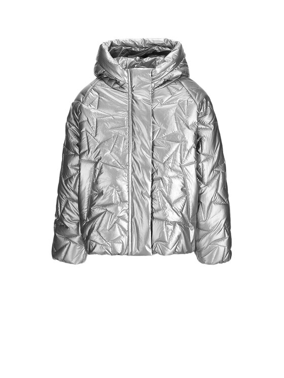 Coccodrillo Coccodrillo Zimní bunda ZC6152104OGK-024 Stříbrná Regular Fit