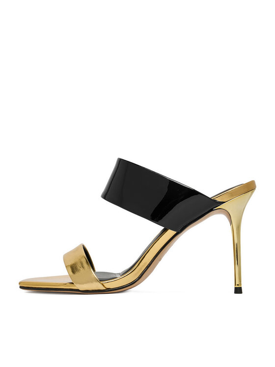 Eva Minge Eva Minge Pantoletten EO- MIRIAM-LT1916-1 Schwarz