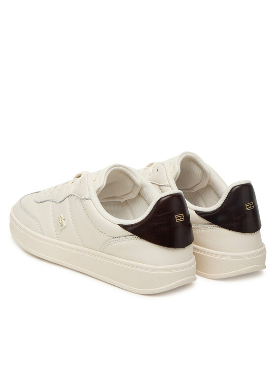 Tommy Hilfiger Tommy Hilfiger Sneakersy Heritage Shiny FW0FW08823 Biały