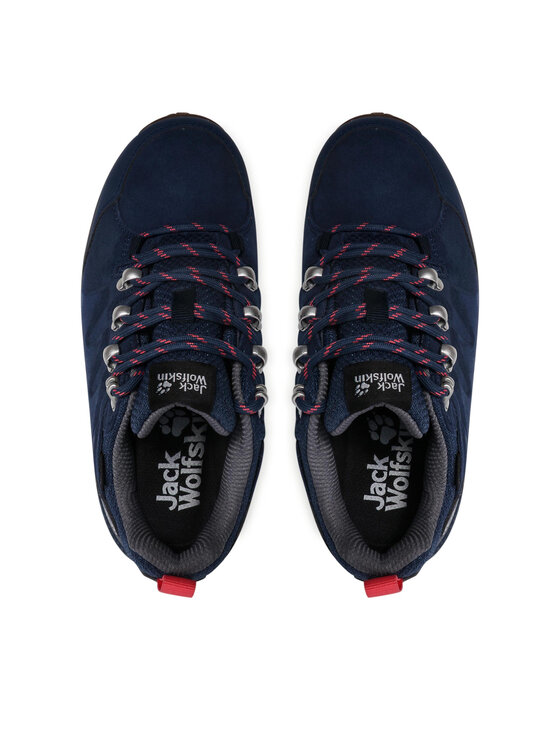 Jack Wolfskin Jack Wolfskin Trekkingschuhe Refugio Texapore Low W 4050821 Dunkelblau