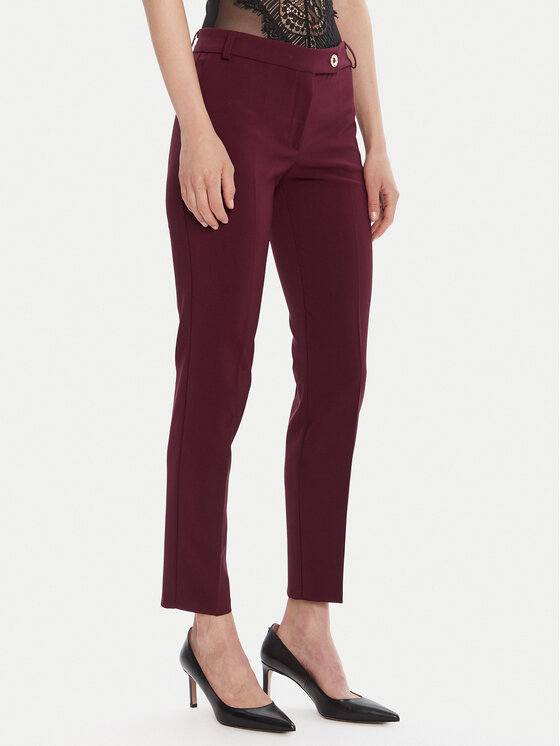 Rinascimento Rinascimento Chino CFC0126225003 Tamnocrvena Slim Fit