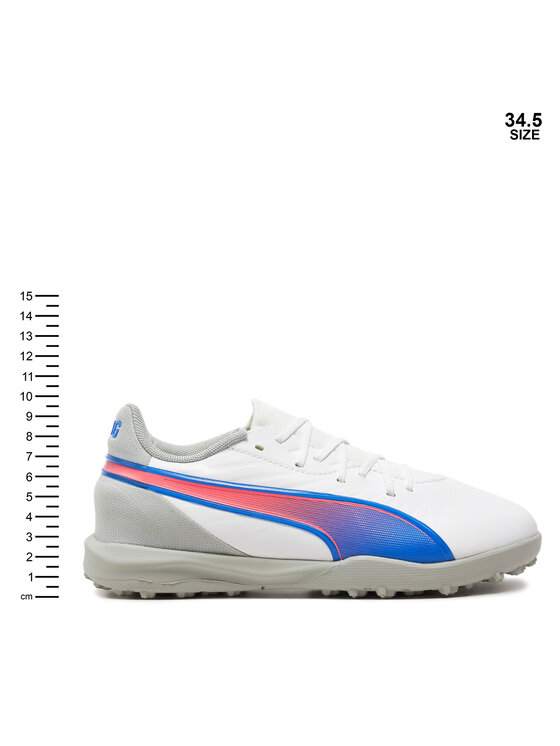 Puma Puma Buty do piłki nożnej King Match Tt Jr 108050 Biały