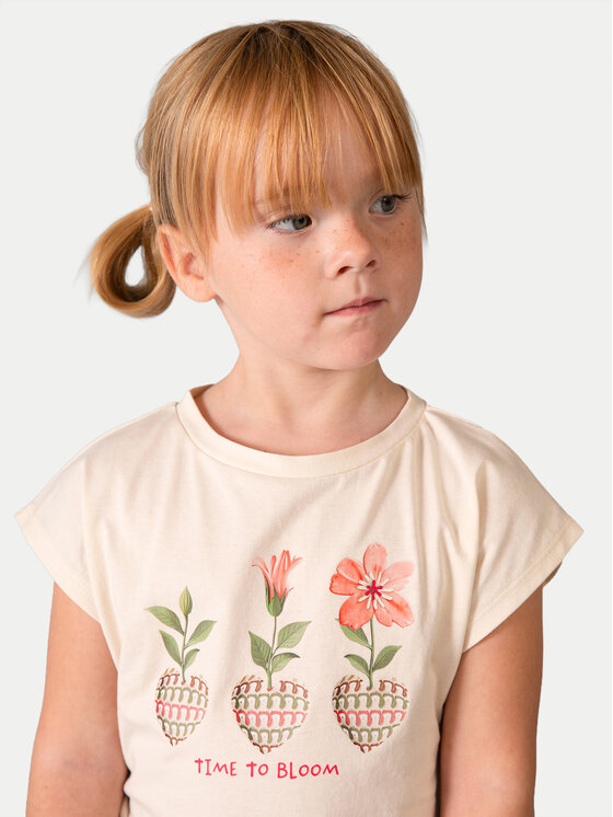 Mayoral Mayoral Комплект топ и клин 3728 Бежов Regular Fit