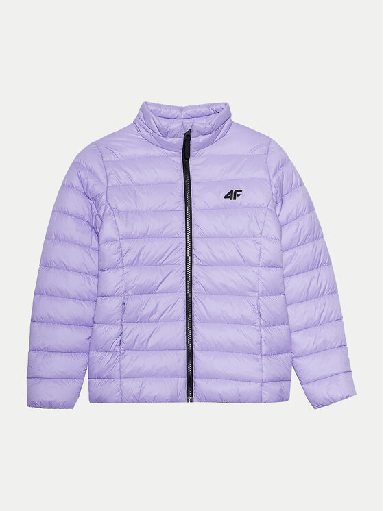 4F 4F Μπουφάν μεταβατικό 4FJWSS24TDJAF342 Μωβ Regular Fit