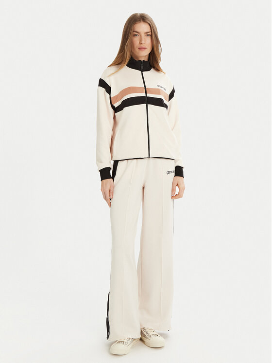 Guess Guess Світшот V5RQ00 KCO72 Écru Regular Fit