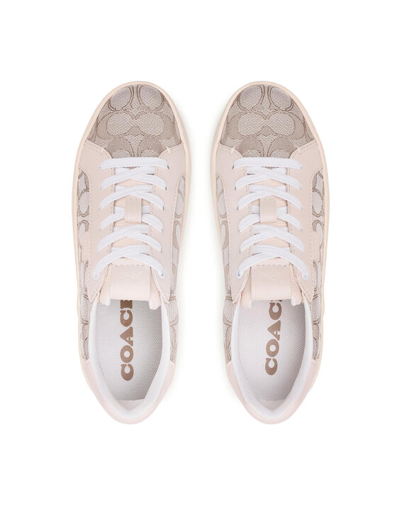 Coach Coach Sneakers Lowline Jacquard G5037 Beige
