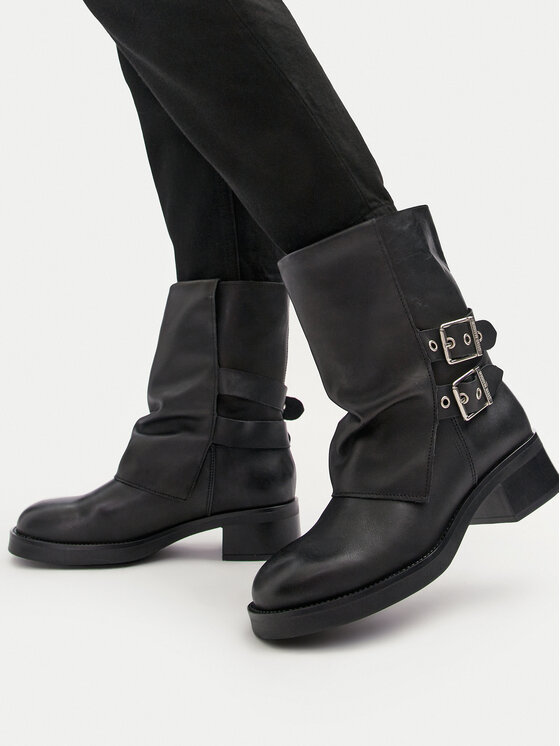 Steve Madden Steve Madden Čizme Bonfire SM11003415 Crna