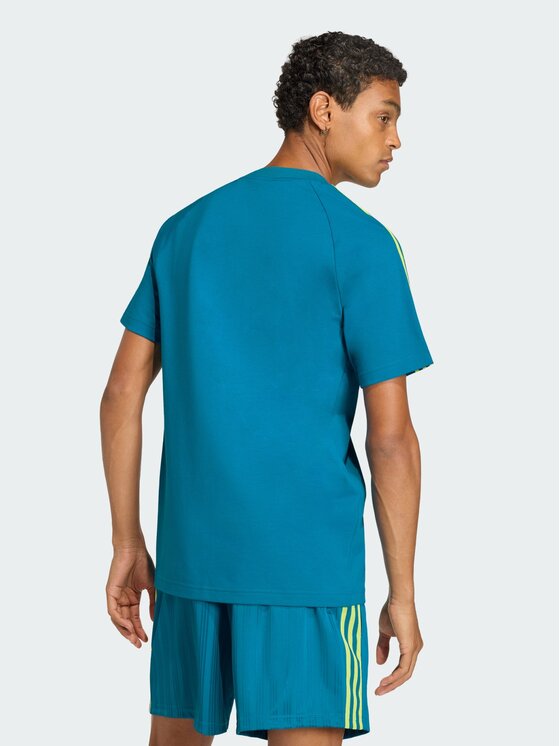 adidas adidas Koszulka techniczna 161936 Niebieski jasny Slim Fit