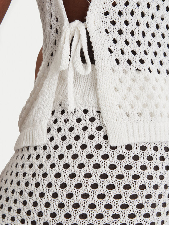 Guess Guess Top E6GR01 Z5632 Bianco Regular Fit