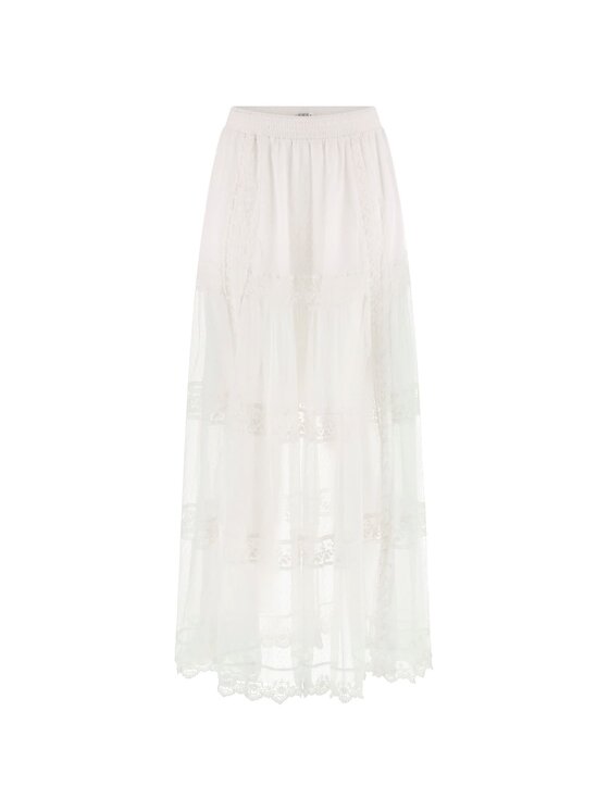 Guess Guess Spódnica mini 183072 Biały Classic Fit