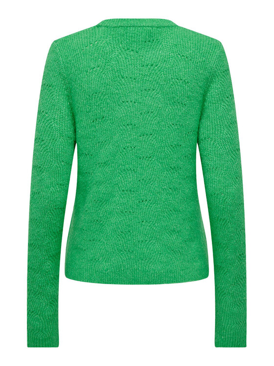 ONLY ONLY Pulover 15234745 Zelena Regular Fit