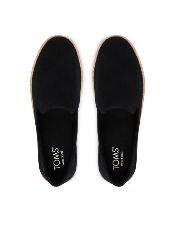 Toms Toms Еспадрильї Carolina 10020990 Чорний
