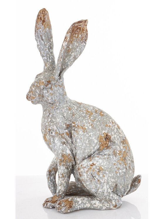 MIAhome MIAhome Figurka zając LONGORELA-4 Szary