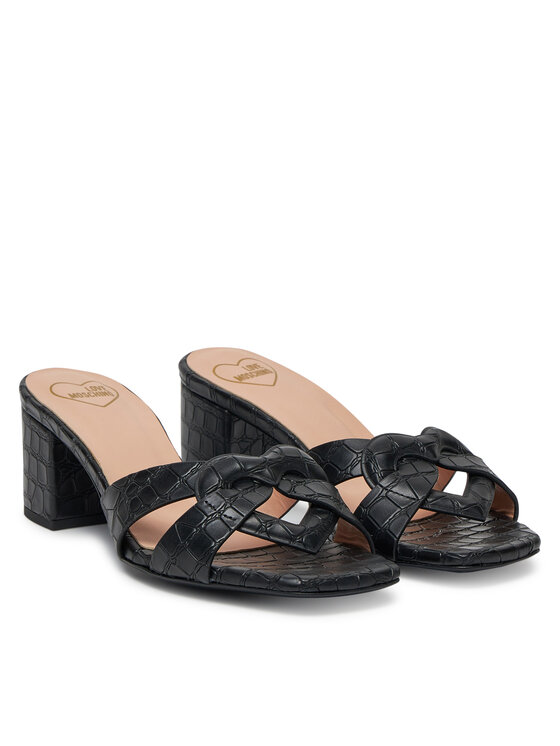 LOVE MOSCHINO LOVE MOSCHINO Παντόφλες JA28065G1MIB0000 Μαύρο
