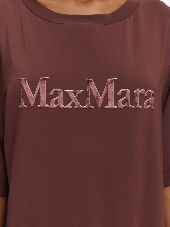 Max Mara Beachwear Max Mara Beachwear Haljina za svaki dan 2616621049650 Smeđa Regular Fit