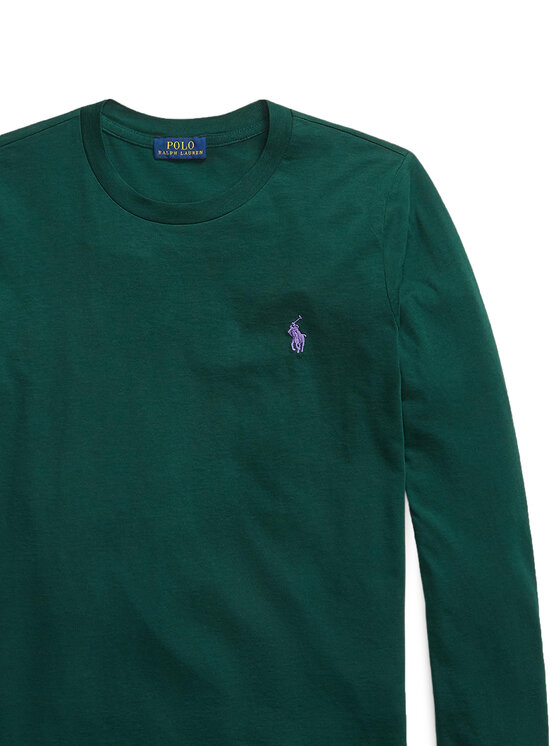 Polo Ralph Lauren Polo Ralph Lauren Bluzka 211898699010 Zielony Regular Fit