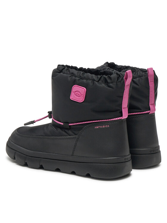 Geox Geox Cizme de zăpadă Willaboom J46HWE 0FU54 C0922 S Negru