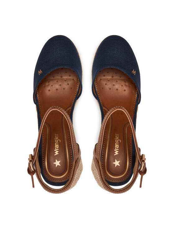 Wrangler Wrangler Еспадрильї Brava Women Wedge 20241056 Cиній