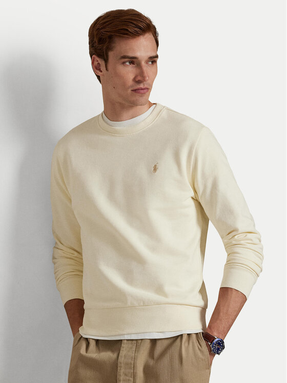 Polo Ralph Lauren Polo Ralph Lauren Mikina 710916689003 Écru Regular Fit