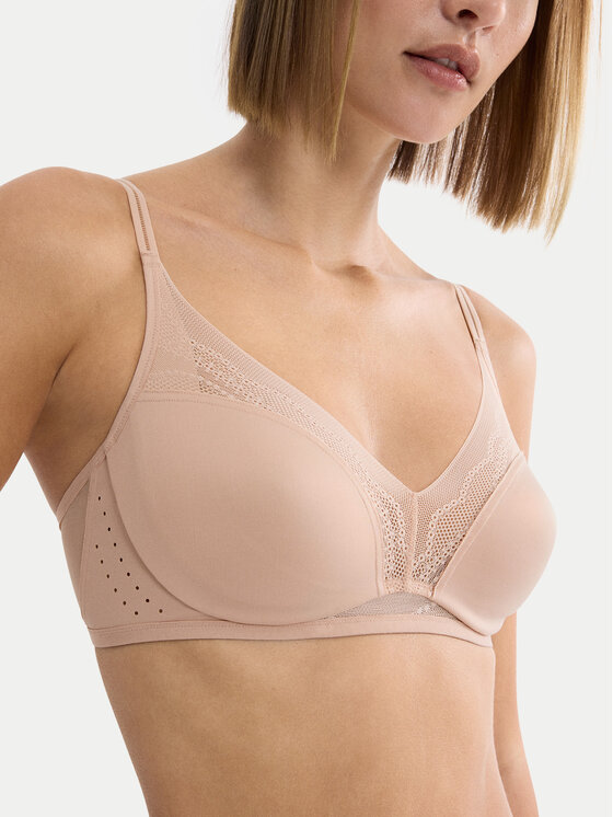 Triumph Triumph Reggiseno senza ferretto Breathe & Lift Smart 10226333 Beige