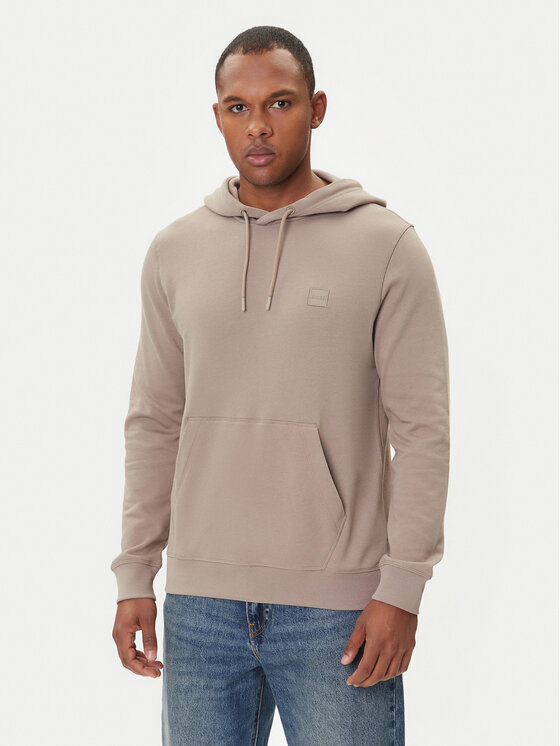 BOSS BOSS Pulóver Wetalk 50509314 Khaki Regular Fit