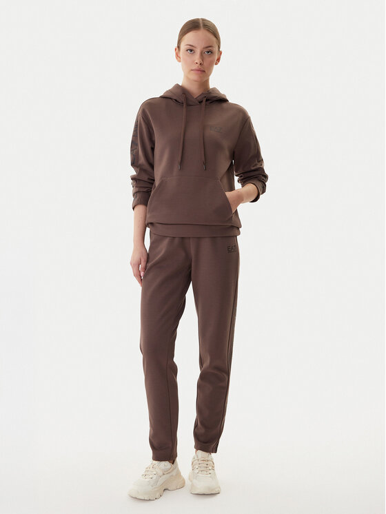 EA7 Emporio Armani EA7 Emporio Armani Trenirka 7W000116 AF10443 U6063 Rjava Regular Fit
