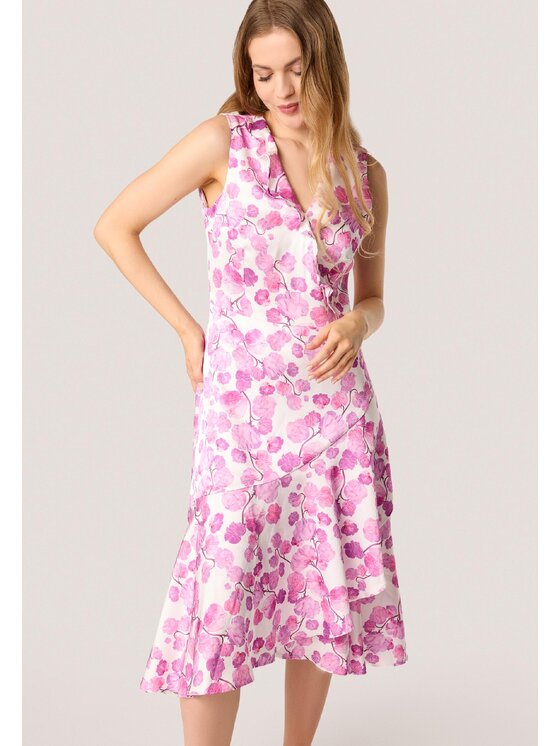 QUIOSQUE QUIOSQUE Letné šaty 4UC019 Biela Regular Fit