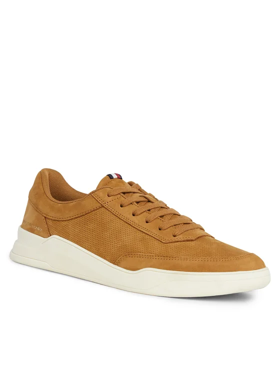 Tommy Hilfiger Sneakers Elevated Cupsole Nubuck FM0FM04933 Braun