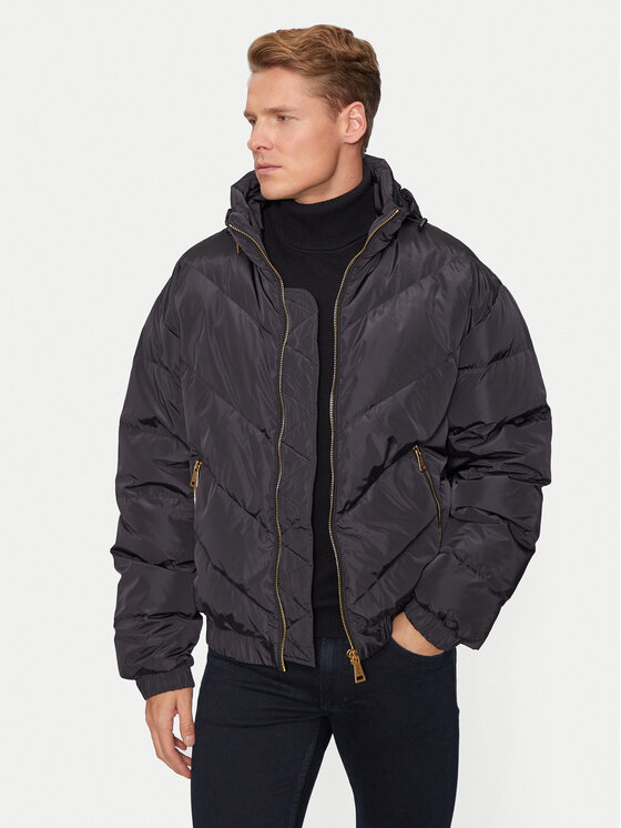 Versace Jeans Couture Versace Jeans Couture Vatovaná bunda 77GAU404 Černá Regular Fit